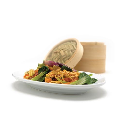 Royal Porcelain Classic White Oval Plates 200mm (Pack of 12)