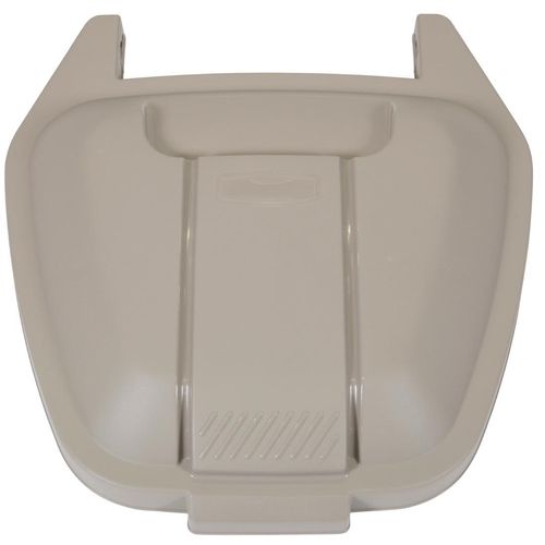 Rubbermaid Mobile Container 100Ltr Beige Lid