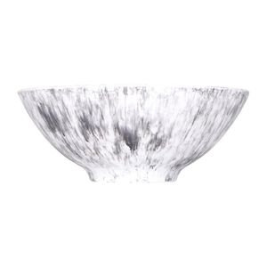 Steelite Hermosa Black Marble Round Bowls 241mm (Pack of 6) - VV3620