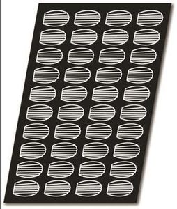 Matfer Flexipan - 40 Madeleines 78x47x19mm 600x400 - 336017 - 12691-05