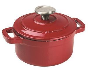 Chasseur Round Casserole With Lid Red - 180mm - 71096 - 10328-02