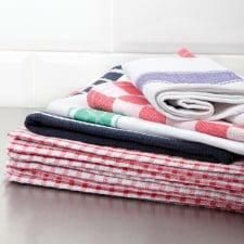 Tea Towels Glass Cloths & Oven Cloths Super Savers