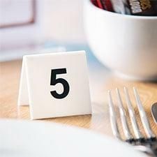 Table Numbers Holders & Signs Super Savers