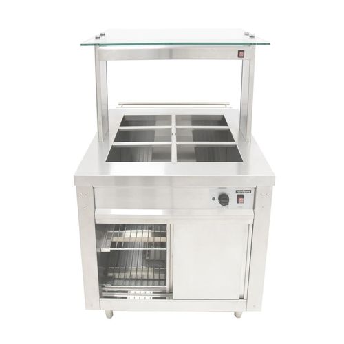 Parry Flexi-Serve Hot Cupboard with Wet Bain Marie Top and Quartz Heated Gantry FS-HBW2PACK - CH190 - 5