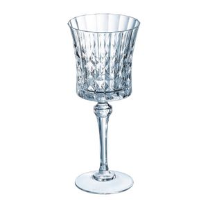 Cristal d'Arques Lady Diamond Wine Glasses 270ml (Pack of 12) - HR842 - 3