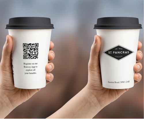 Custom Printed 12oz Single Wall Paper Cups - Custom Branded 12oz Single Walled Paper Cups - 1