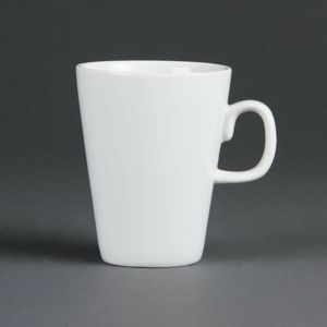 Olympia Whiteware Latte Mugs 310ml 11oz (Pack of 12) - C359 - 1
