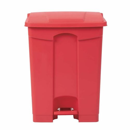 Jantex Kitchen Pedal Bin Red 65Ltr - DC710 - 1