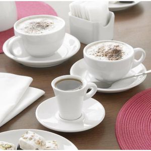 Olympia Whiteware Cappuccino Cups 10oz 284ml (Pack of 12) - CB462 - 3