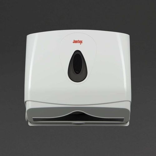Jantex Multi-Fold Hand Towel Dispenser White - GD839 - 1