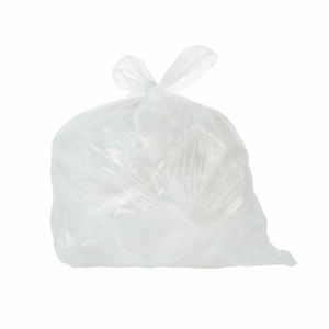 Jantex Small White Swing Bin Liners 50Ltr (Pack of 1000) - GF298 - 1