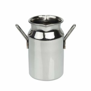 Olympia Stainless Steel Mini Milk Churn Medium 120ml - CL209 - 1