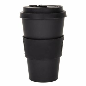 Ecoffee Cup Bamboo Reusable Coffee Cup Kerr & Napier Black 14oz - DY493 - 3