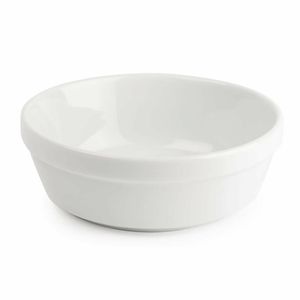 Olympia Whiteware Round Pie Bowls 137mm (Pack of 6) - DK809 - 3