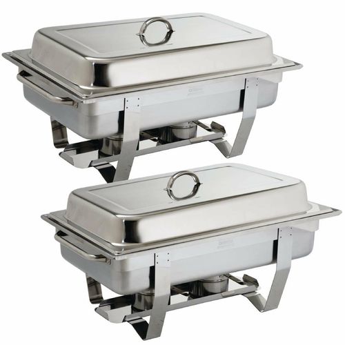 Special Offer 2x Milan Chafer and 72 Olympia Gel Fuel Tins - S601 - 4