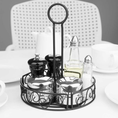 Olympia Wire Condiment Holder Black - GM245 - 5