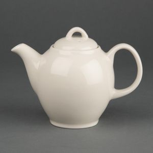 Olympia Ivory Teapots 426ml (Pack of 4) - U139 - 1