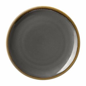 Olympia Kiln Round Coupe Plate Smoke 280mm (Pack of 4) - HC386 - 1