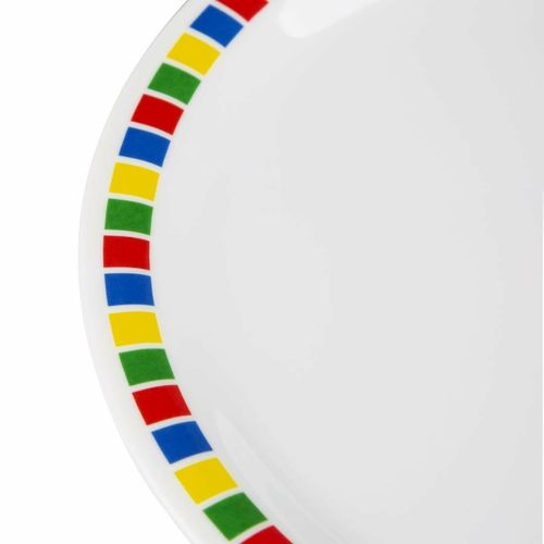 Olympia Kristallon Fairground Melamine Dinner Plates 230mm (Pack of 12) - DP981 - 5