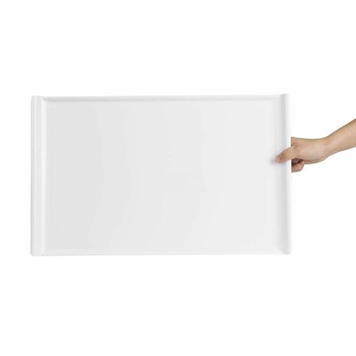 Olympia Kristallon Melamine Platter White 530 x 330mm - GM284 - 6