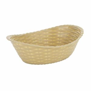 Olympia Kristallon Oval Polypropylene Basket - P017 - 1