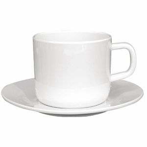 Olympia Kristallon Melamine Saucers 140mm (Pack of 12) - W237 - 1