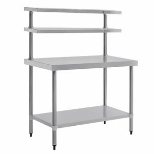 Vogue Stainless Steel Prep Station 1200x600mm - CC359 - 1