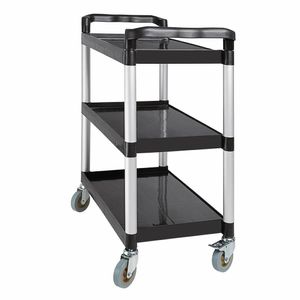 Vogue Polypropylene Mobile Trolley Small - CF101 - 3