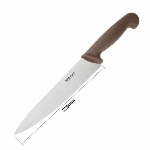 Hygiplas Chef Knife Brown 21.5cm - C842 - 5