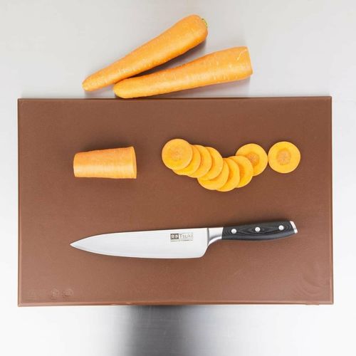 Hygiplas High Density Brown Chopping Board Standard - J004 - 4