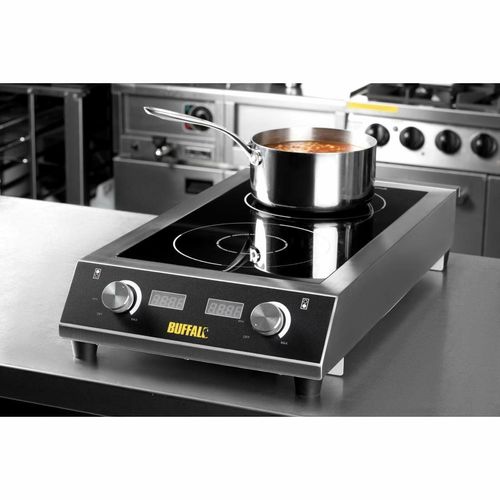 Buffalo Heavy Duty Double Induction Hob 7kW - GF239 - 12