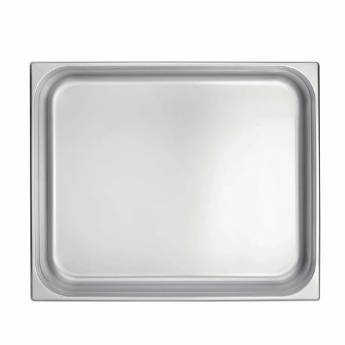 Vogue Stainless Steel 2/1 Gastronorm Pan 100mm - K804 - 7