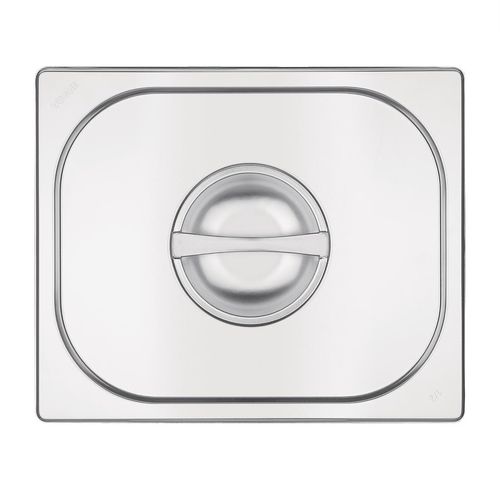 Vogue Stainless Steel 1/2 Gastronorm Lid - K931 - 2
