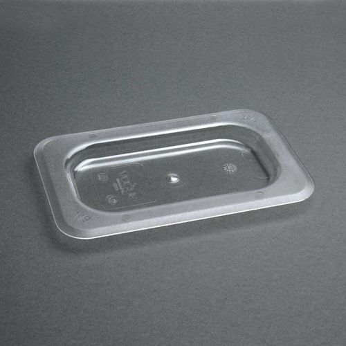 Vogue Polycarbonate 1/9 Gastronorm Lid Clear - U249 - 5
