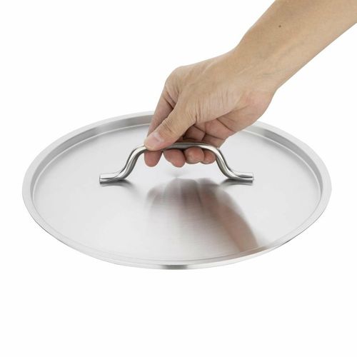 Vogue Stainless Steel Saucepan Lid 280mm - M951 - 3