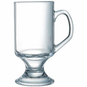 Arcoroc Footed Coffee Mugs 290ml (Pack of 24) - DP054 - 1
