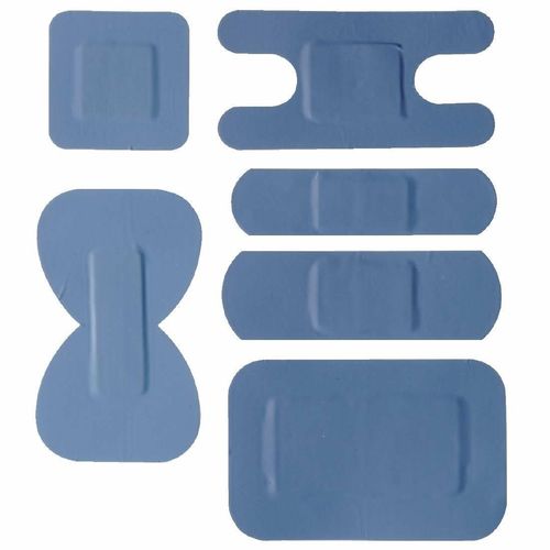 A-CARE DETECTABLE BLUE PLASTERS ASSORTED - BOX 100 - CB441 - 1