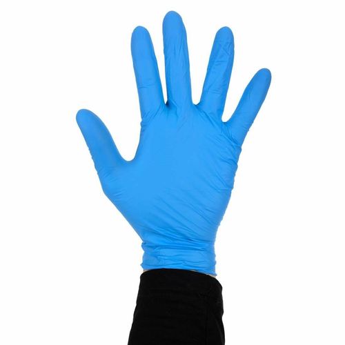 Powder-Free Nitrile Gloves Blue Extra Large (Pack of 100) - Y478-XL - 4