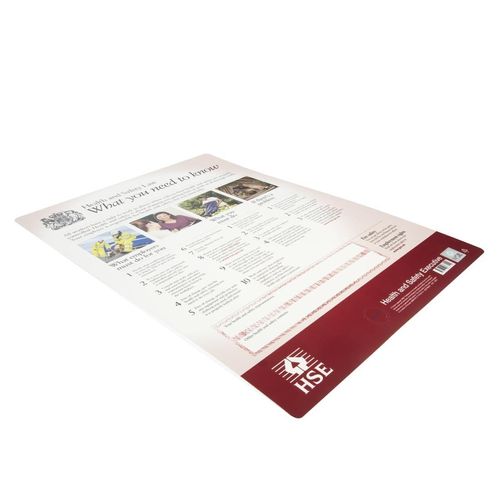 Health & Safety Law Poster A2 - Y925 - 3