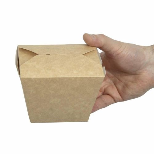 Colpac Recyclable Microwavable Food Boxes Square 750ml / 26oz (Pack of 250) - DM172 - 5