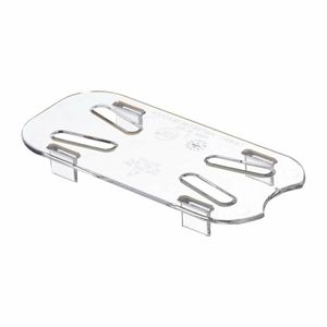 Cambro Polycarbonate 1/9 Gastronorm Pan Drain Shelf - DM760 - 1