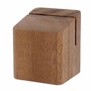Wooden Menu Holder and Riser - GL068 - 1