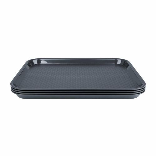 Olympia Kristallon Foodservice Tray Charcoal 265 x 345mm - FD936 - 2