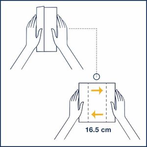 Tork Xpressnap Fit Recycled Dispenser Napkin White 2Ply (Pack of 6x720) - FS373 - 3