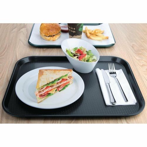 Olympia Kristallon Foodservice Tray Charcoal 350 x 450mm - FD938 - 4