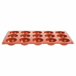 Pavoni Formaflex Silicone Half Sphere Mould 15 Cup - N936 - 1