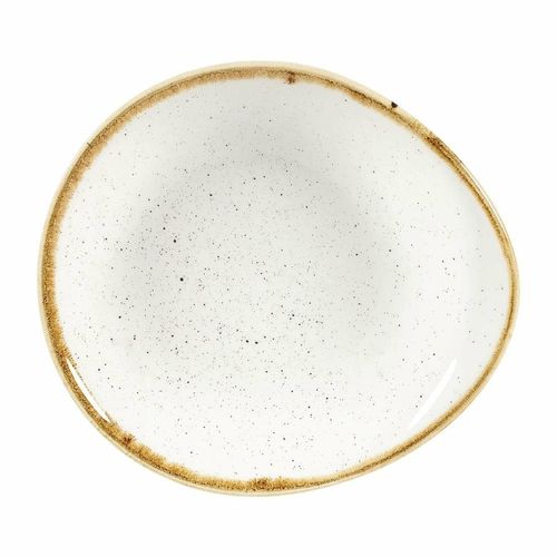 Churchill Stonecast Round Dishes Barley White 185mm (Pack of 12) - DY873 - 1