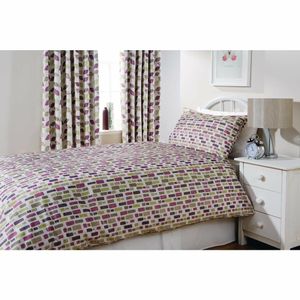 Mitre Essentials Florence Pebble Pillowcase Damson - GU368 - 1