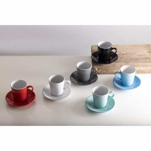 Olympia Cafe Flat White Cups Charcoal 170ml (Pack of 12) - FF992 - 2