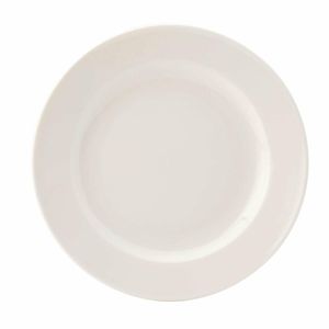 Utopia Pure White Wide Rim Plates 170mm (Pack of 24) - DY310 - 1